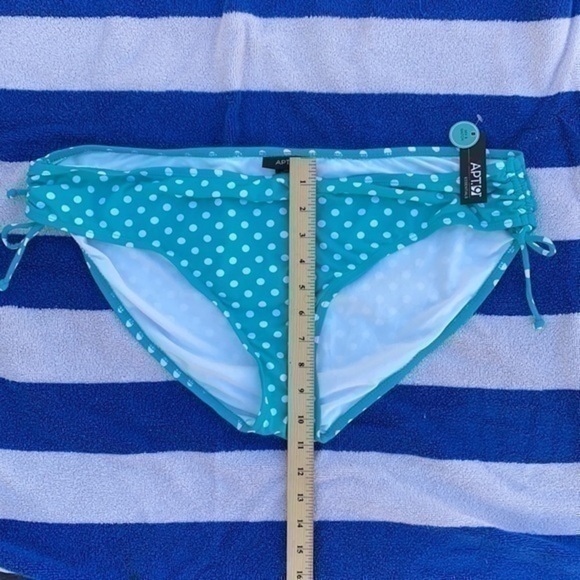 NWT PLUS Apt 9. Polka dot Bikini Bottom 1X - Picture 3 of 9